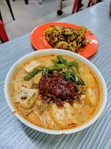 阿明咖喱蛤炒粿角