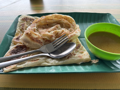 ROTI CANAI PUCHOK HIJAU