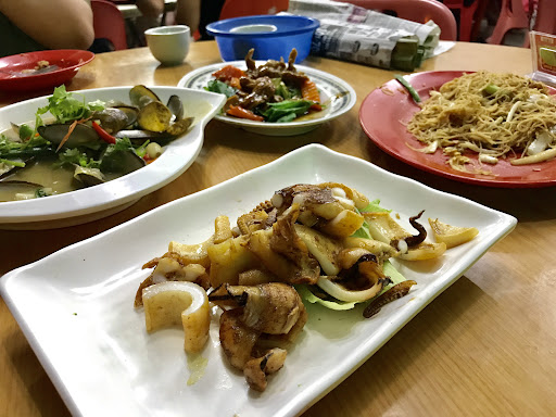 Zu Qiu Seafood Corner Restaurant, Pontian, Johore.