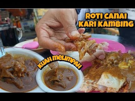 gerai sarapan ita roti canai kari kambing