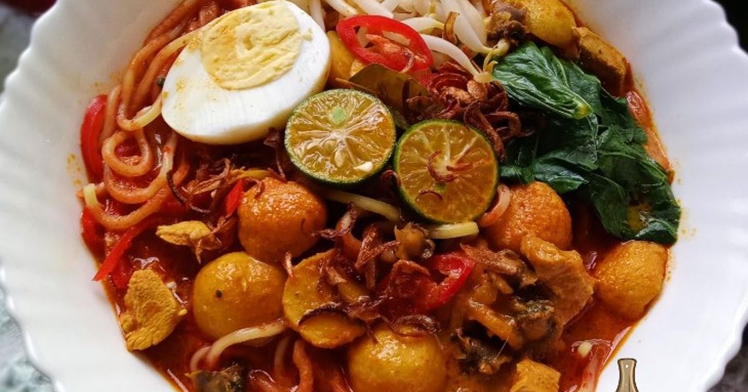 mee kari kampung tengah