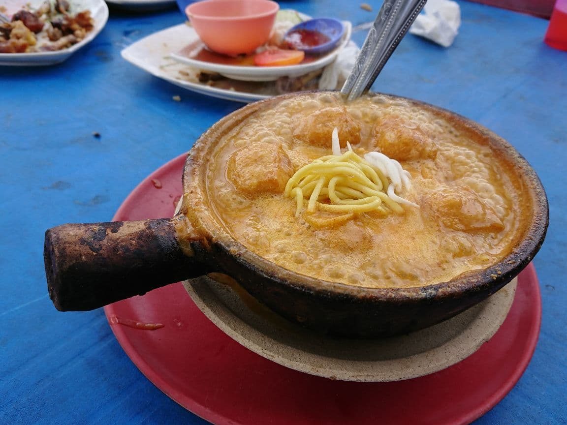 mee kari terbaik di long ampan aing atau abanang