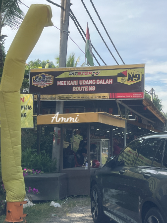 mee kari udang galah route n9
