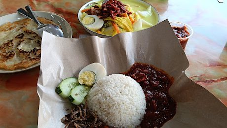 port pagi pagi kopitiam melayu