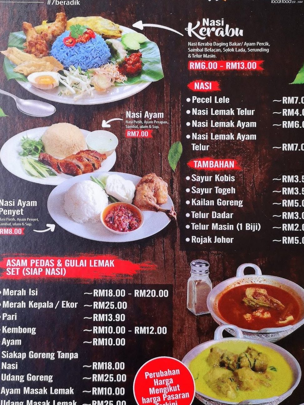 restoran 7 beradik kulai
